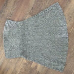 Strapless sparkly dress